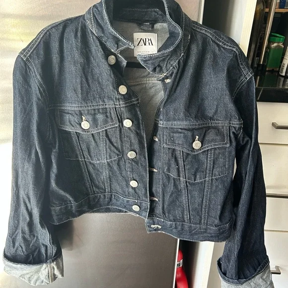 Women's Zara Denim Jacket - Picture 3 of 3